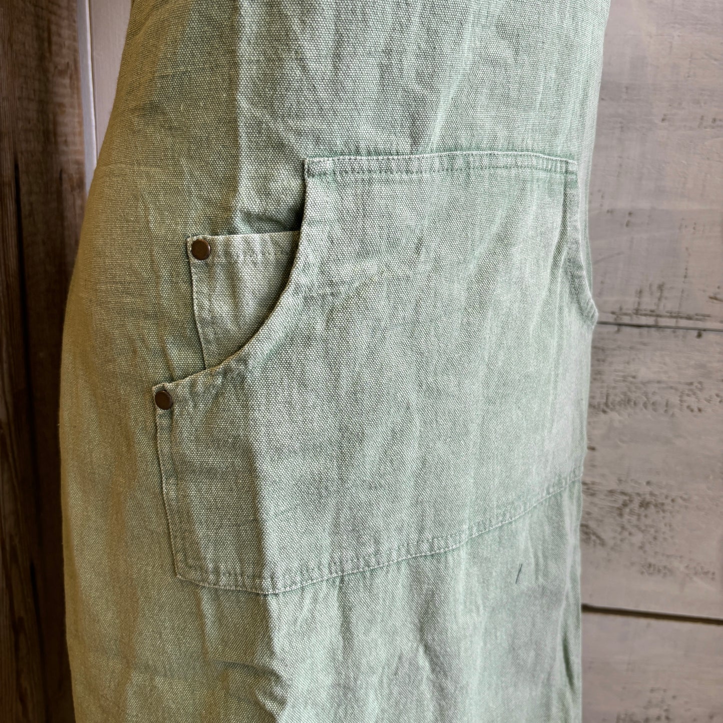 Green Canvas Apron - Multi Purpose