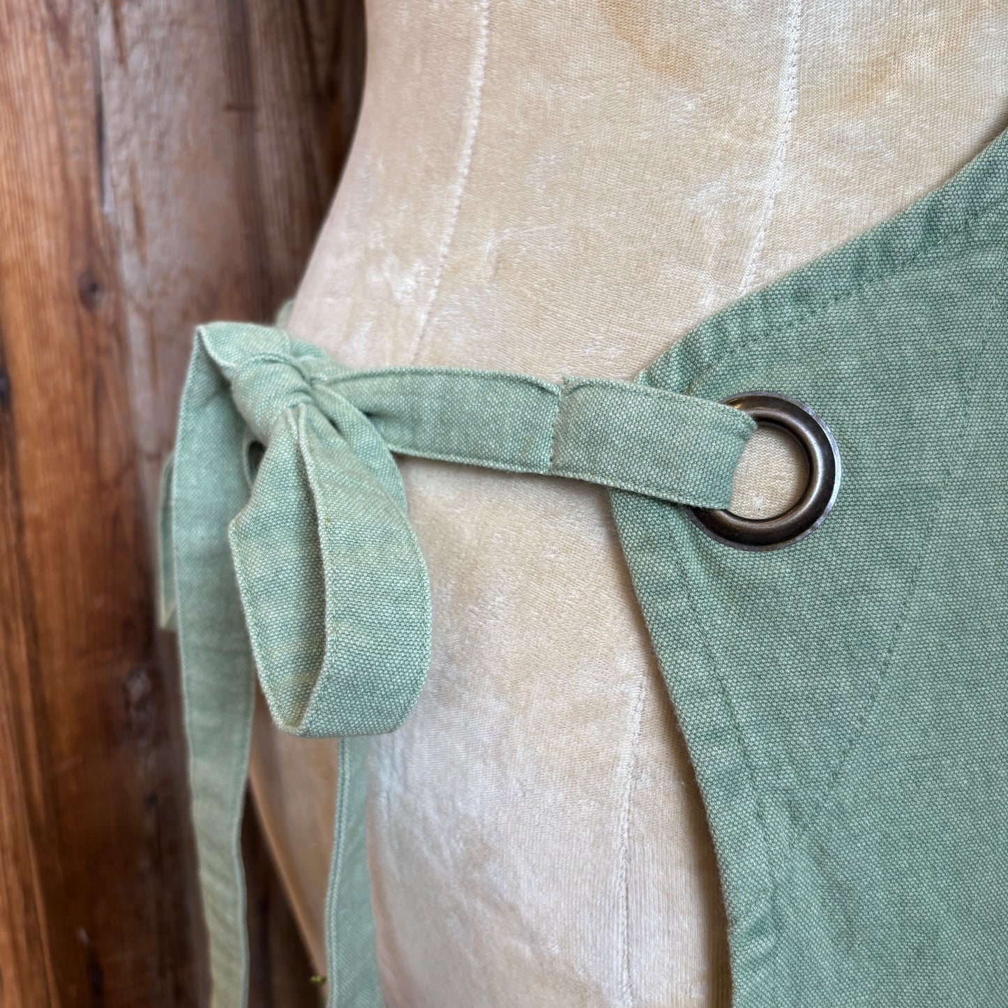 Green Canvas Apron - Multi Purpose
