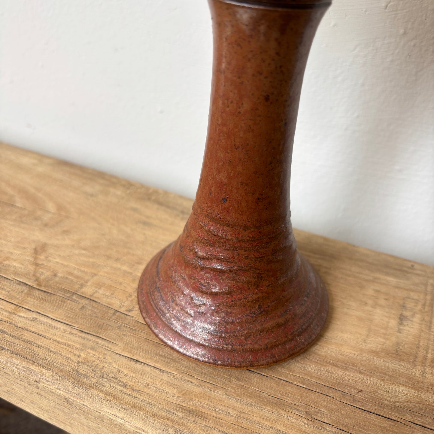 Speckled Pottery Goblet
