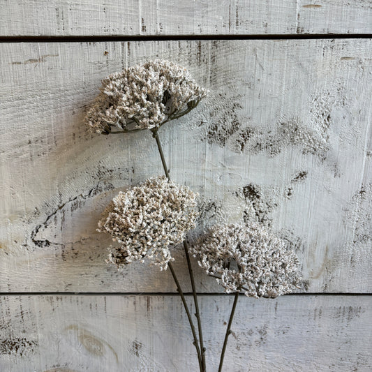 Faux Queen Anne's Lace Spray - Cream