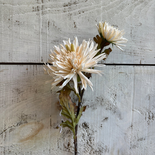 Faux Dahlia Spray