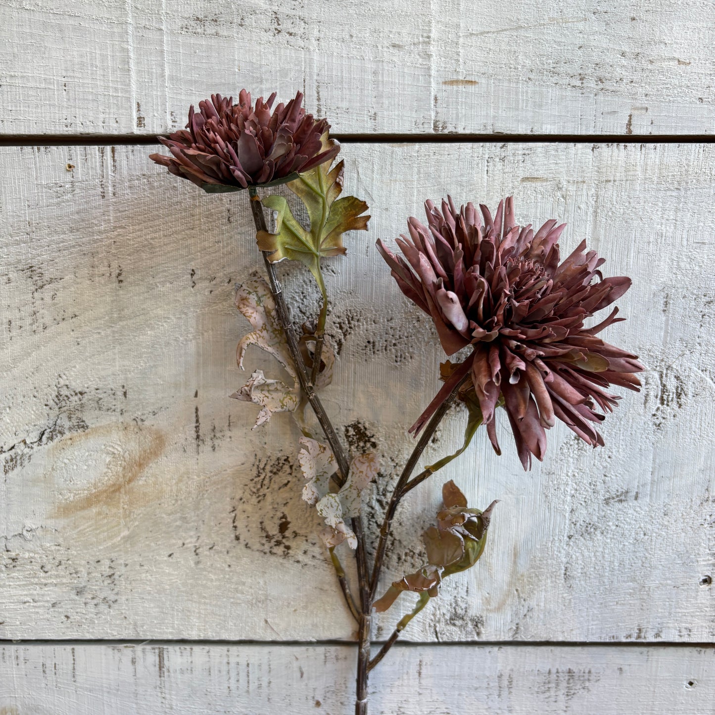 Faux Dahlia Spray