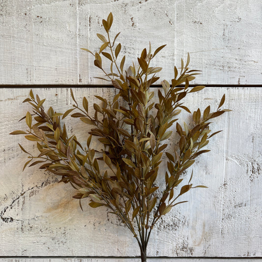 Faux Willow Leaf Spray