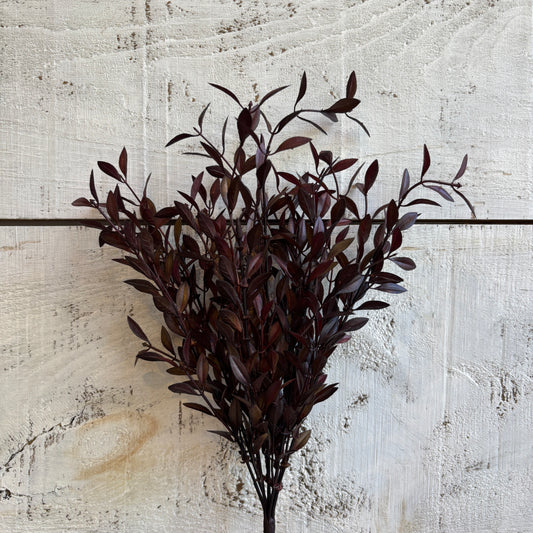Faux Willow Leaf Spray