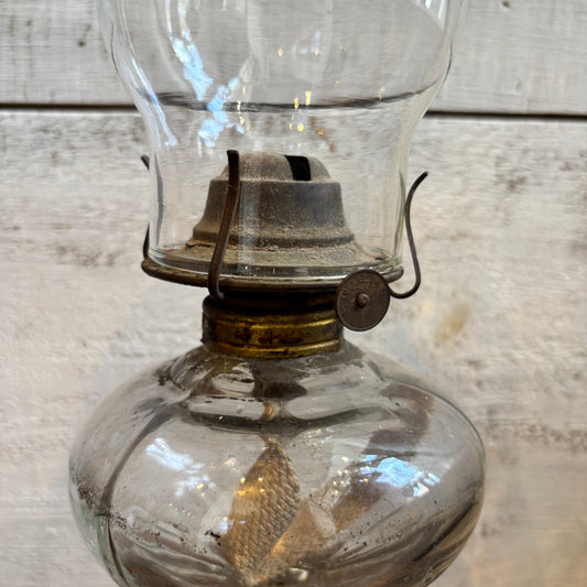 Vintage Eagle Oil Lamp