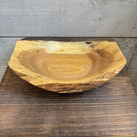 Wooden Boat Shape Tray