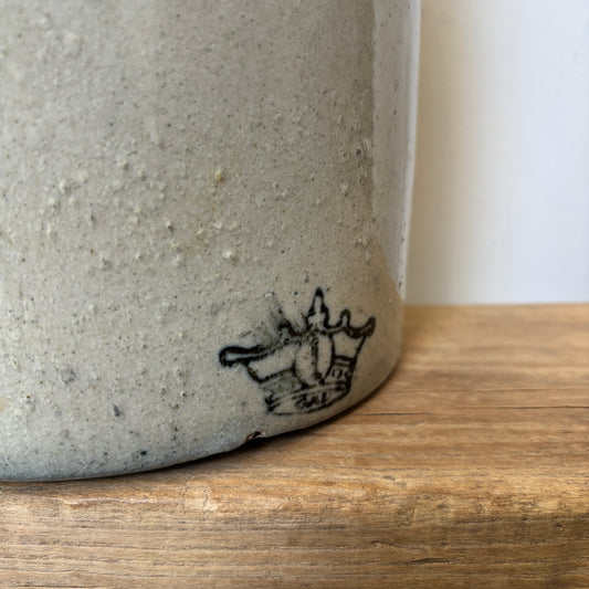 Vintage #1 Finger Loop Jug w/ Cork- Brown&Cream