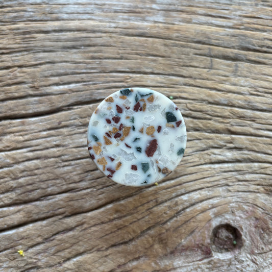 Knob: Multi-Colour Terrazzo
