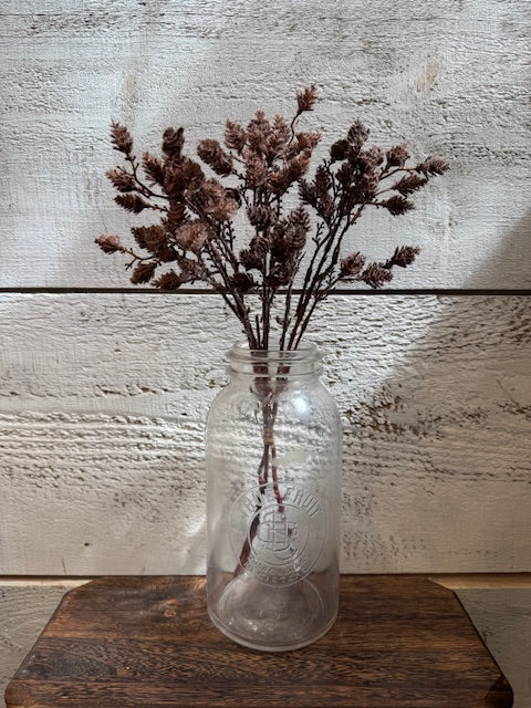 Vintage True Fruit Mason Jar