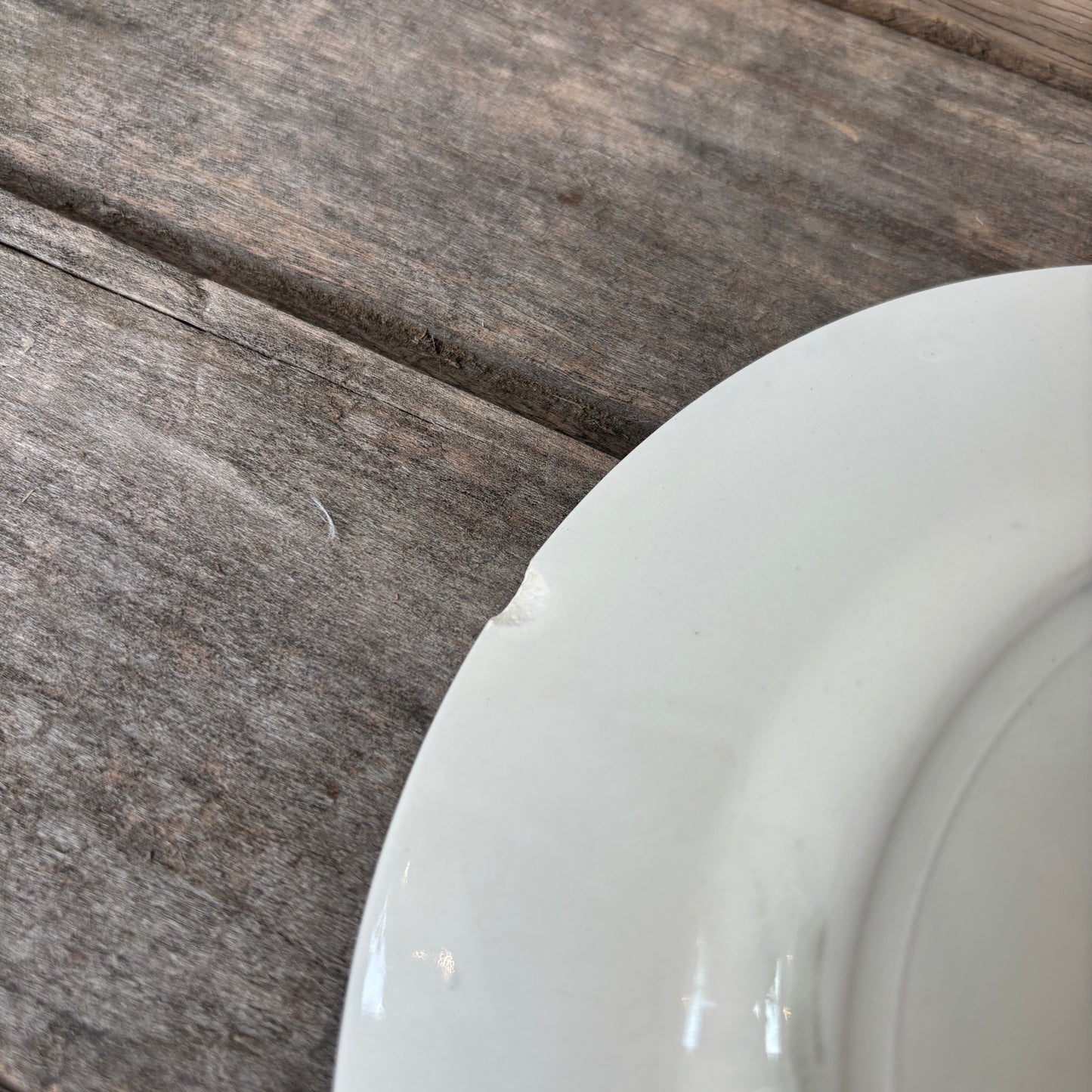 Vintage Blue Willow Dessert Plate