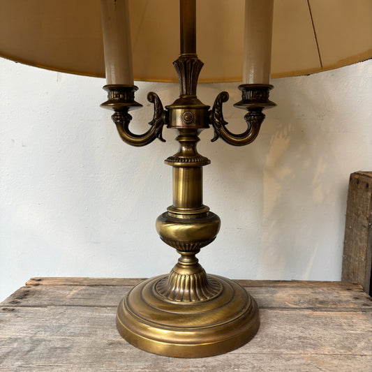 Vintage Brass Empire Style Table Lamp