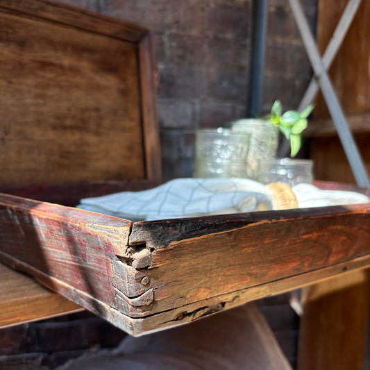 Vintage Wood Tray