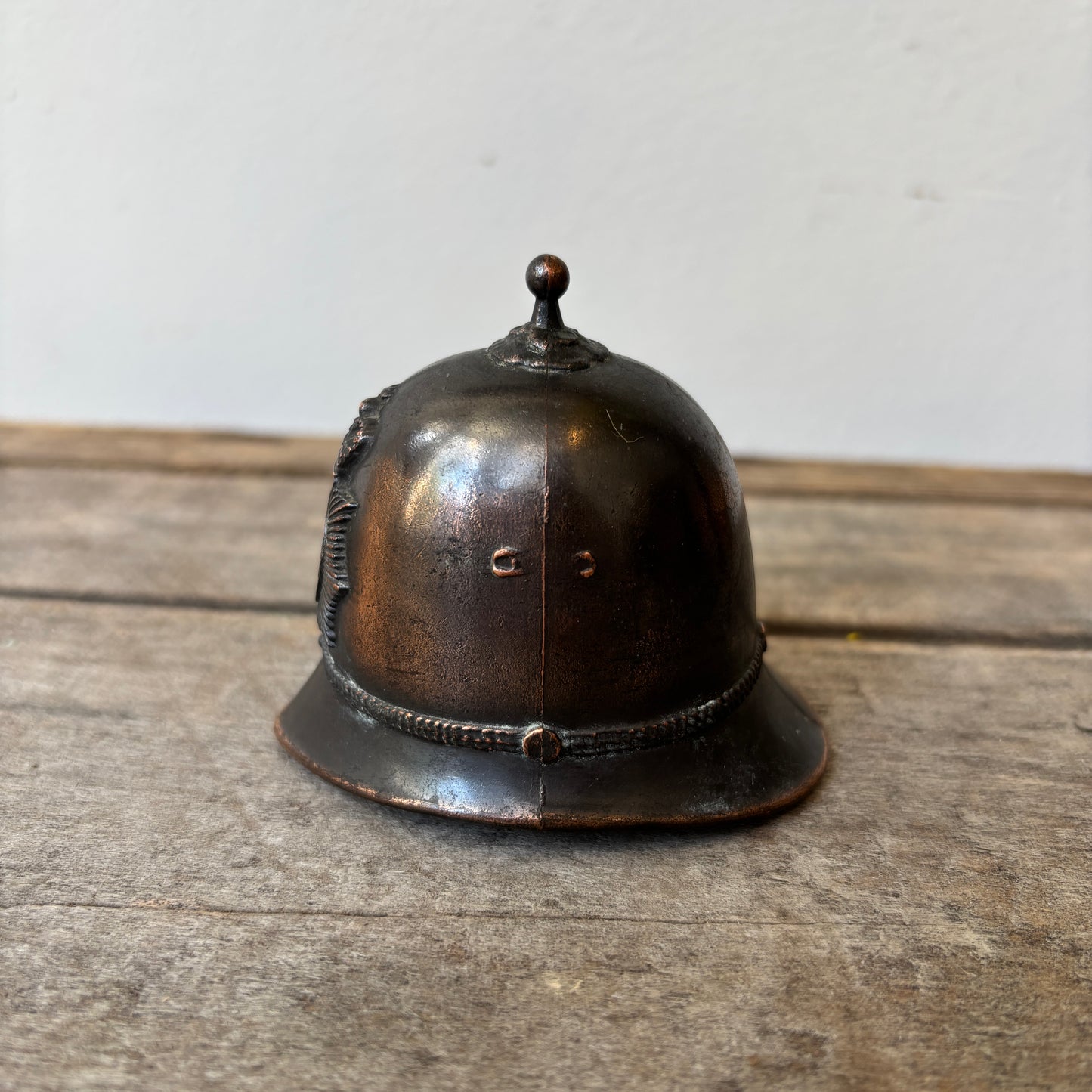 Vintage English Police Helmet Bell