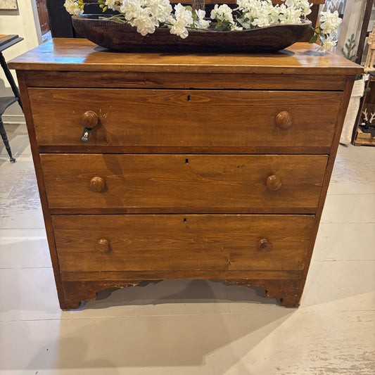 Vintage Chest Of Drawers - Medium Wood