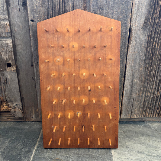 Vintage Wooden Thread Spool Holder