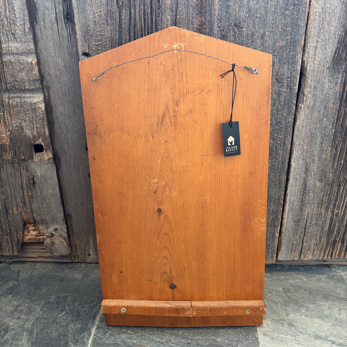 Vintage Wooden Thread Spool Holder