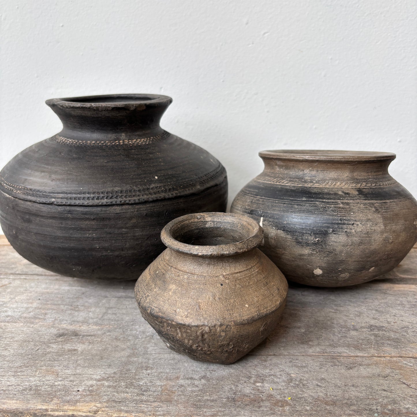 Assorted South Indian Clay Pots