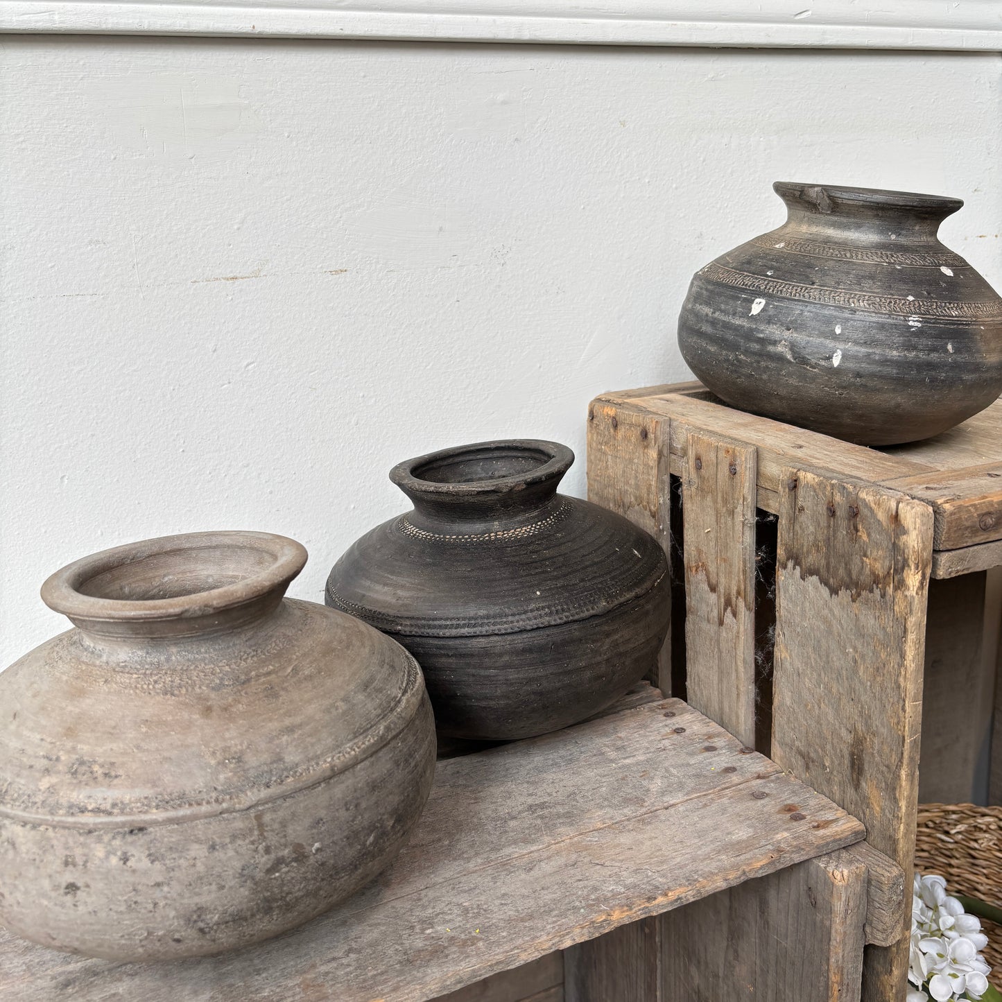 Assorted South Indian Clay Pots