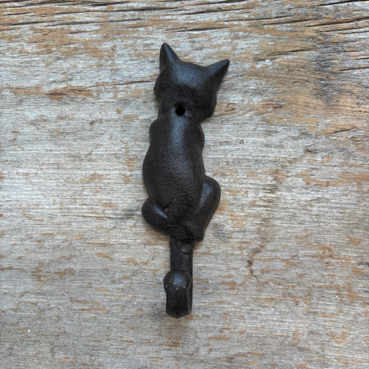Cast Iron Cat Hook
