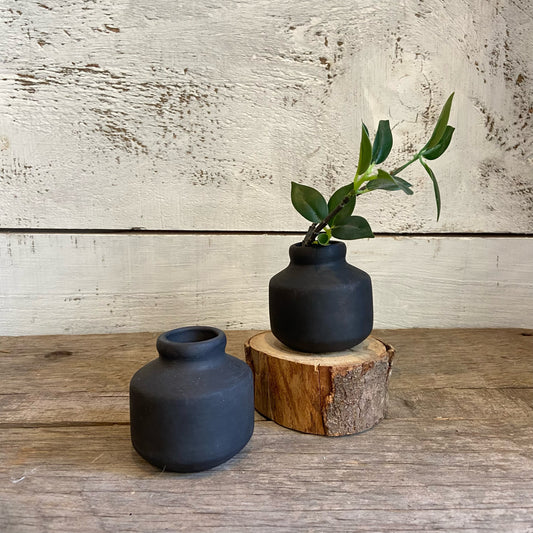 Burnt Terracotta Mini Pot