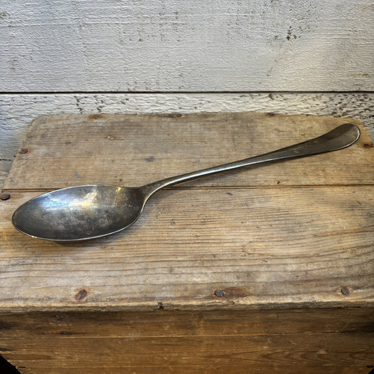 Vintage Silver Serving Spoon