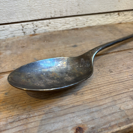 Vintage Silver Serving Spoon