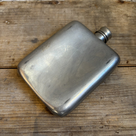 Vintage Sheffield Pewter Flask