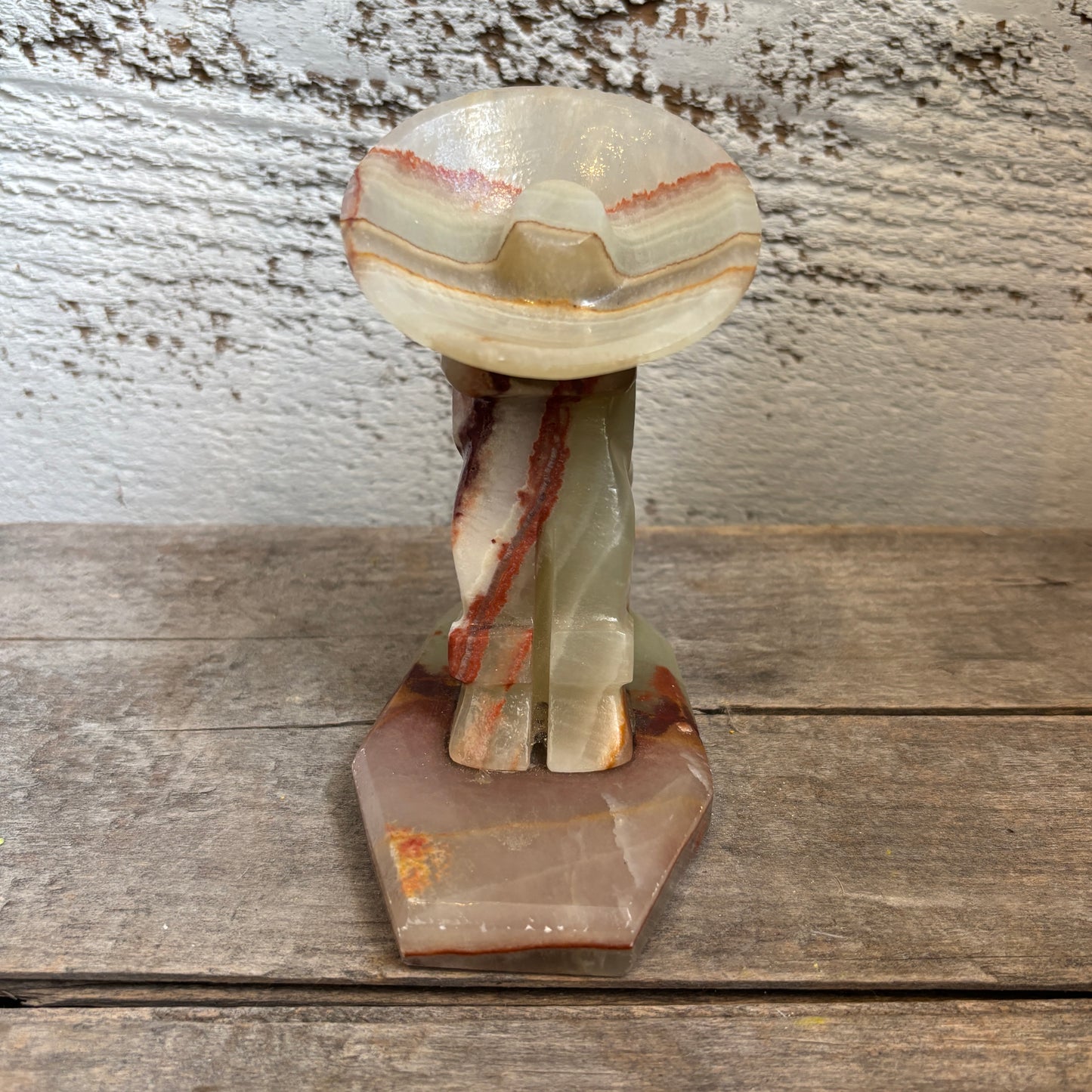 Vintage Mexican Onyx "Siesta Man" Figure