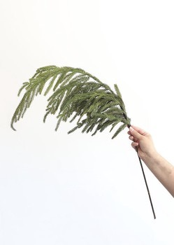 Norfolk Faux Pine Branch