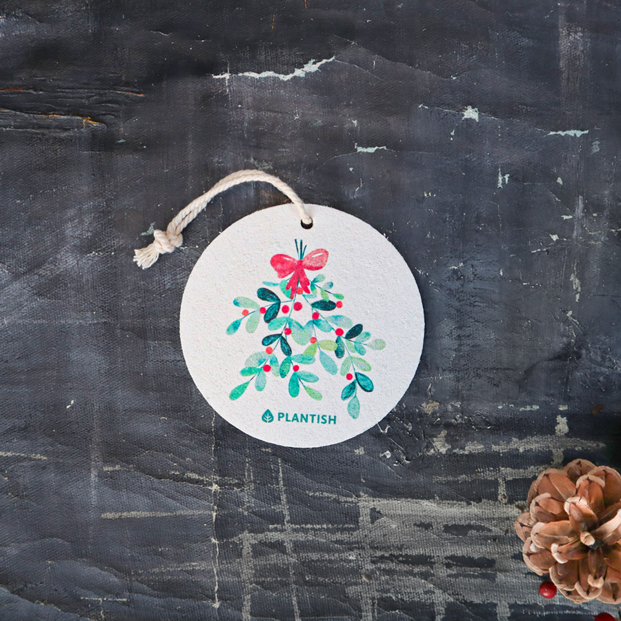 Holiday Ornament Pop-Up Sponge