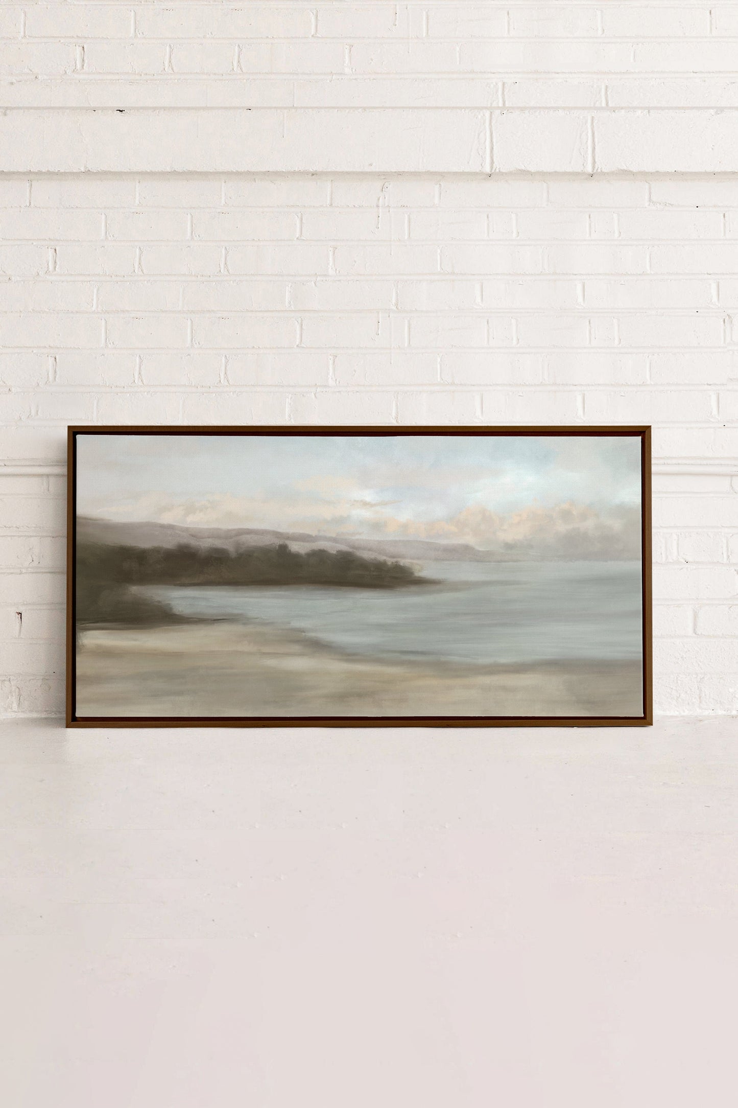 CALME SUR LA RIVE, Artwork on stretched canvas