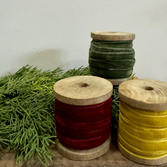 Velvet Ribbon - 10 yards