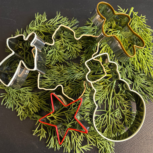 Stainless Steel Holiday Cookie Cutters
