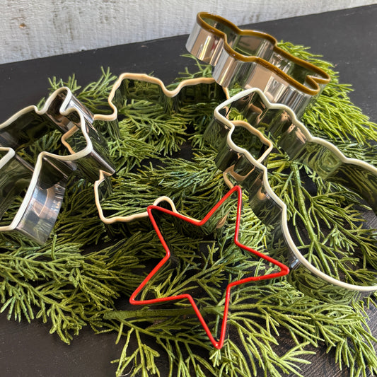 Stainless Steel Holiday Cookie Cutters