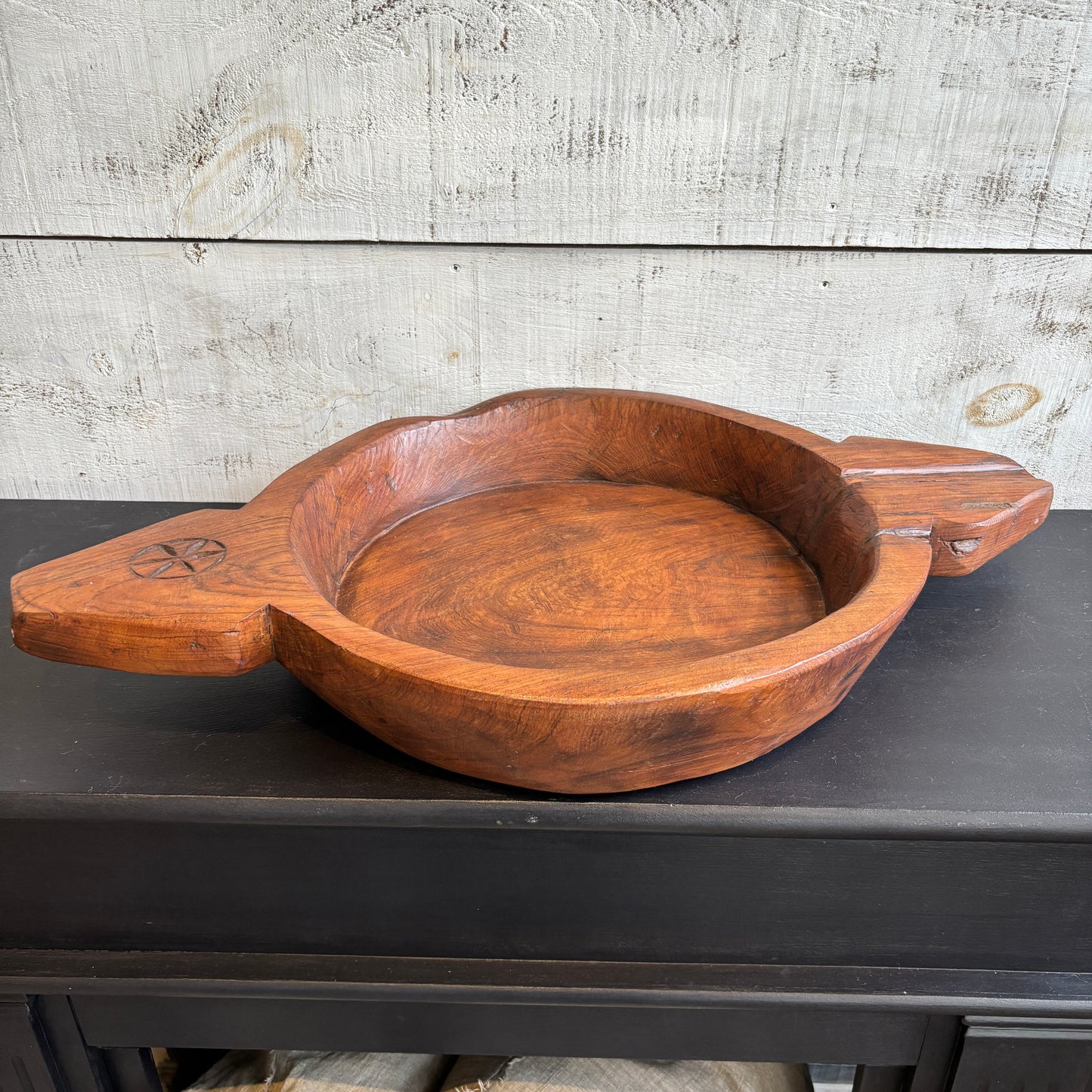Found Vintage Wooden Parat