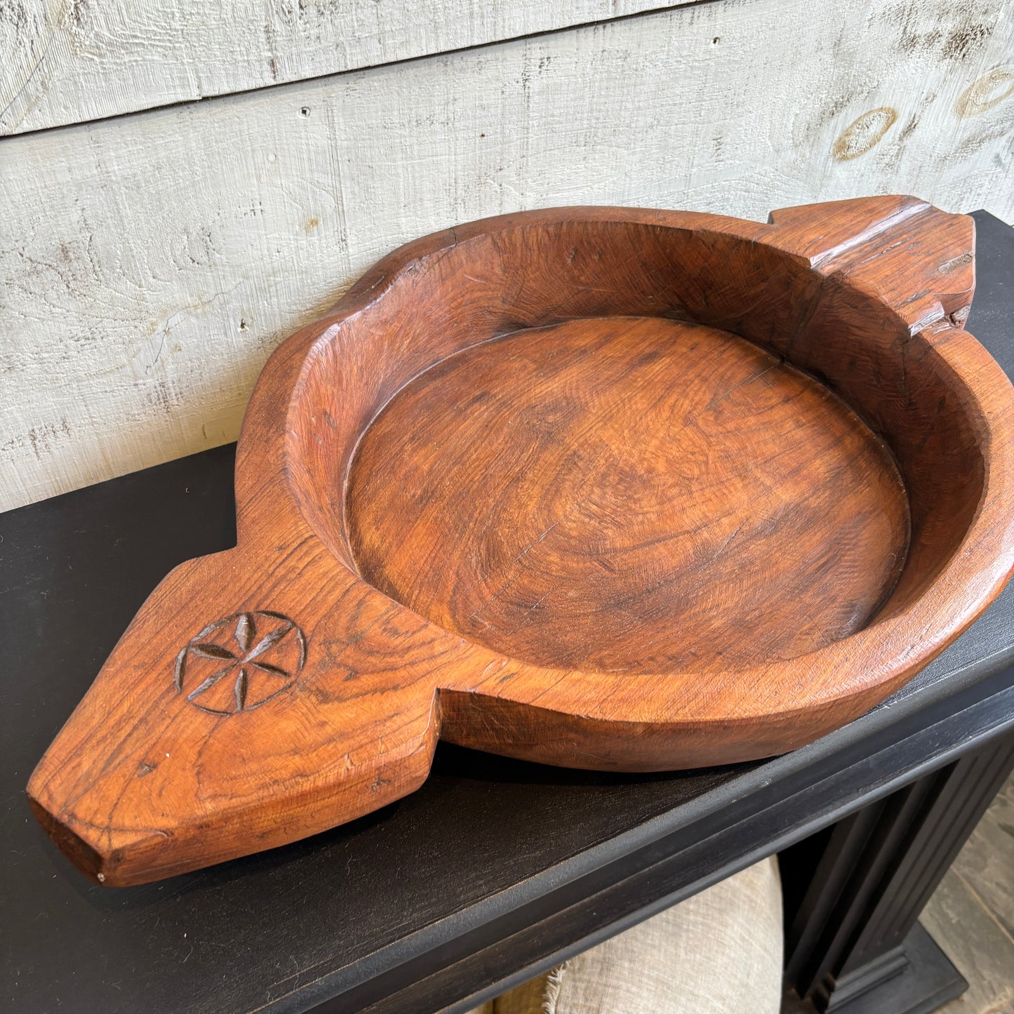 Found Vintage Wooden Parat