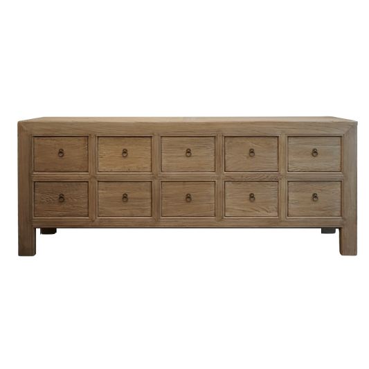 Reid 10 Drawer Reclaimed Wood Sideboard