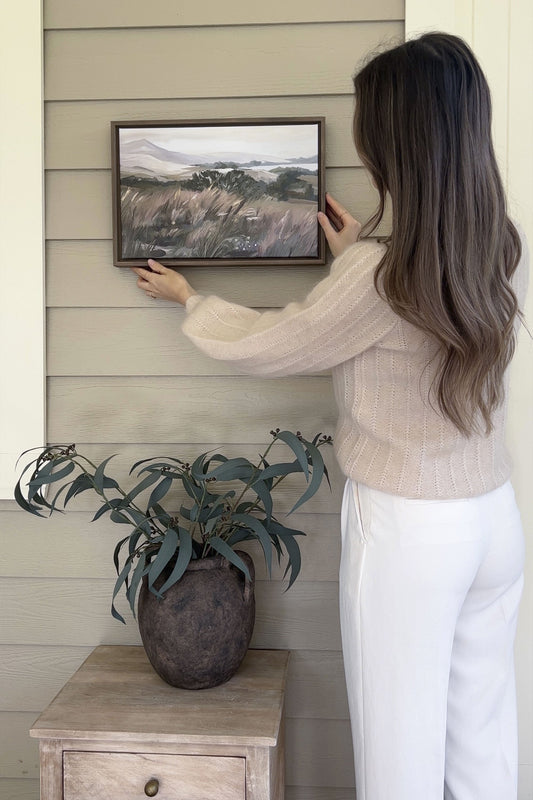 SPRING MEADOW, Work on stretched canvas