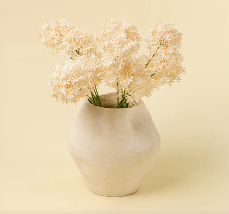 Allium Floral Spray, Champagne