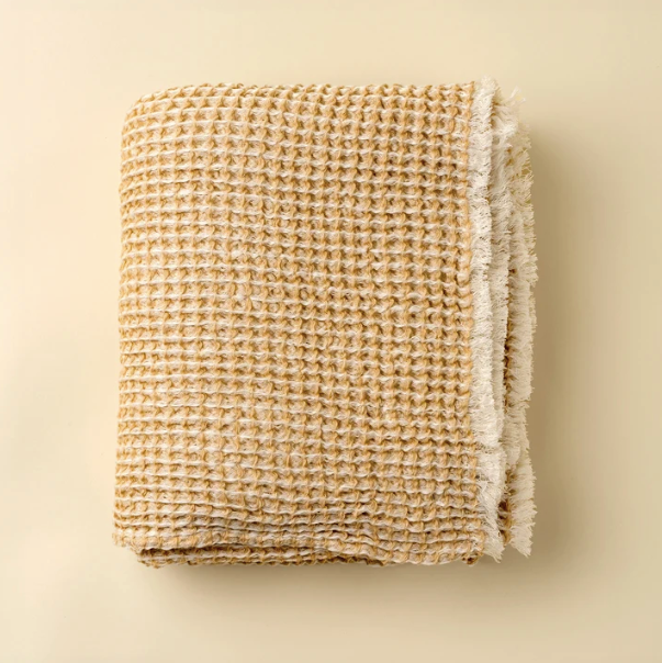 Nora Waffle Throw