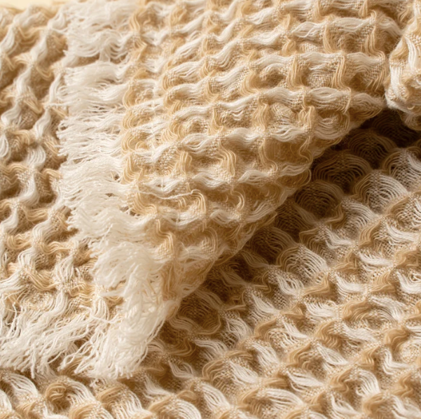 Nora Waffle Throw