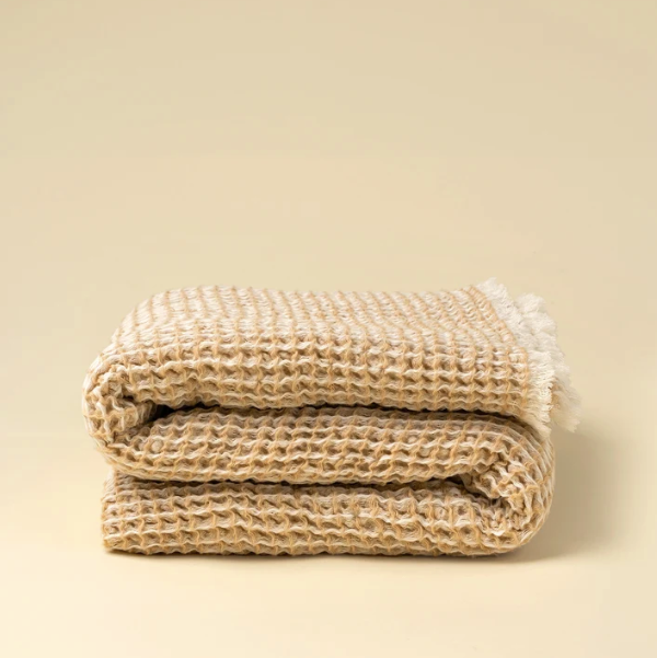Nora Waffle Throw