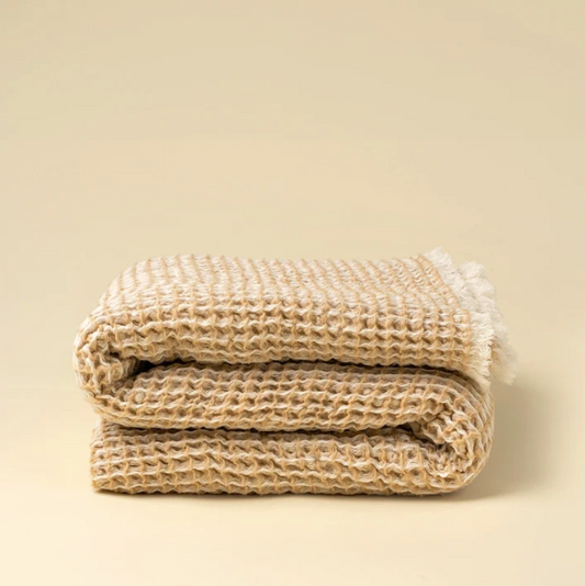 Nora Waffle Throw