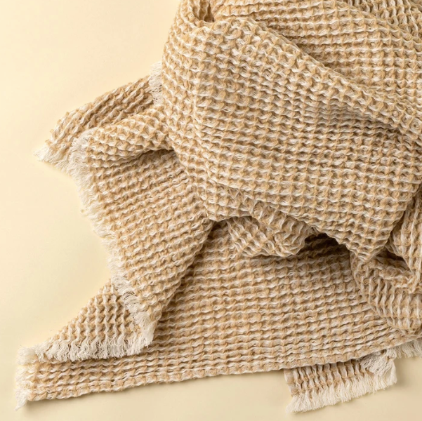 Nora Waffle Throw