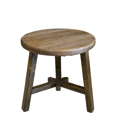 Dobbie Reclaimed Wood Side Table