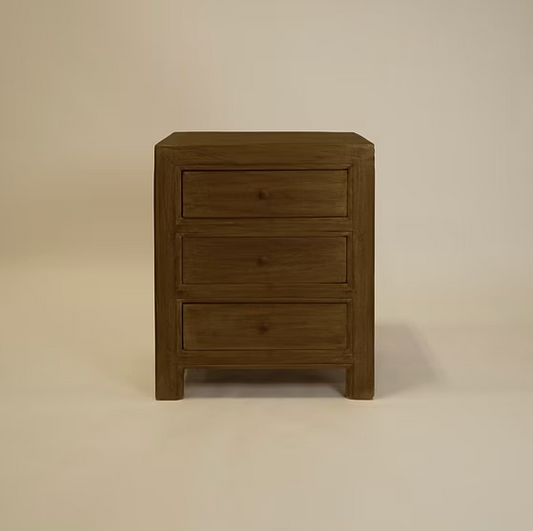 Ronan Reclaimed Wood Nightstand - Small