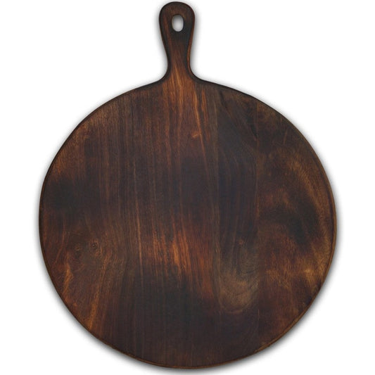 Round Wood Chop Board - Large