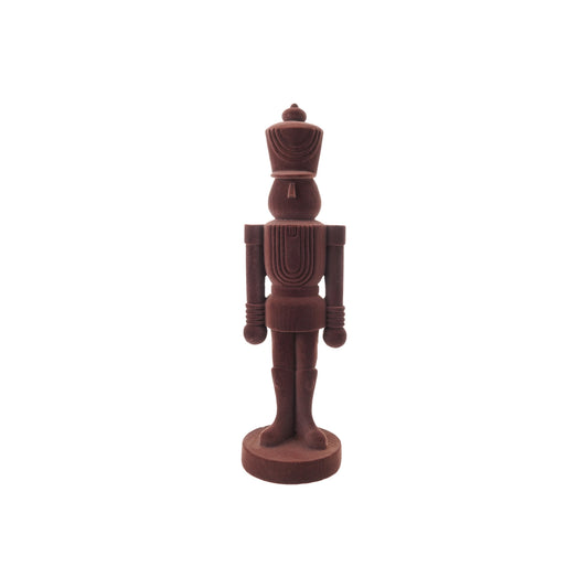 Flocked Resin Soldier - Brown