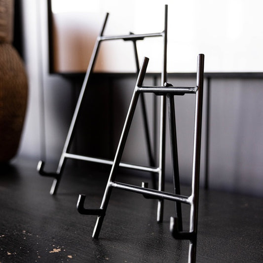 Art Photo Easel: Black Iron