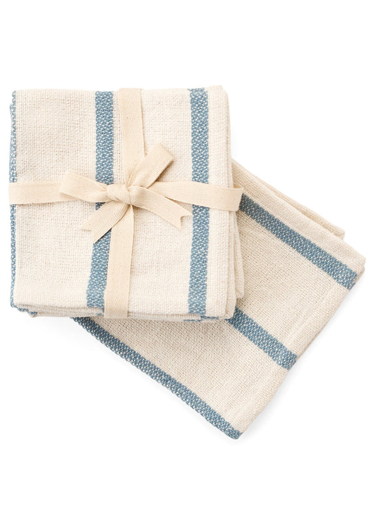 Cotton Napkin - Blue Stripe